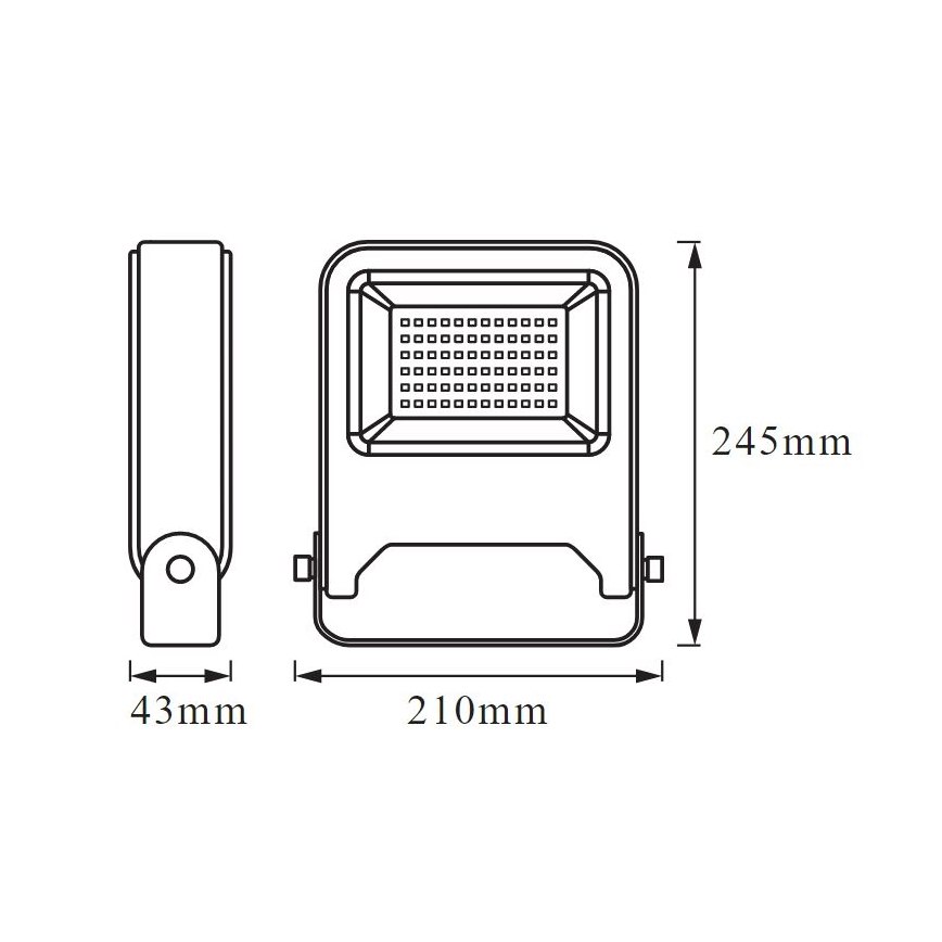 Ledvance - LED-valonheitin ENDURA LED/50W/230V IP65
