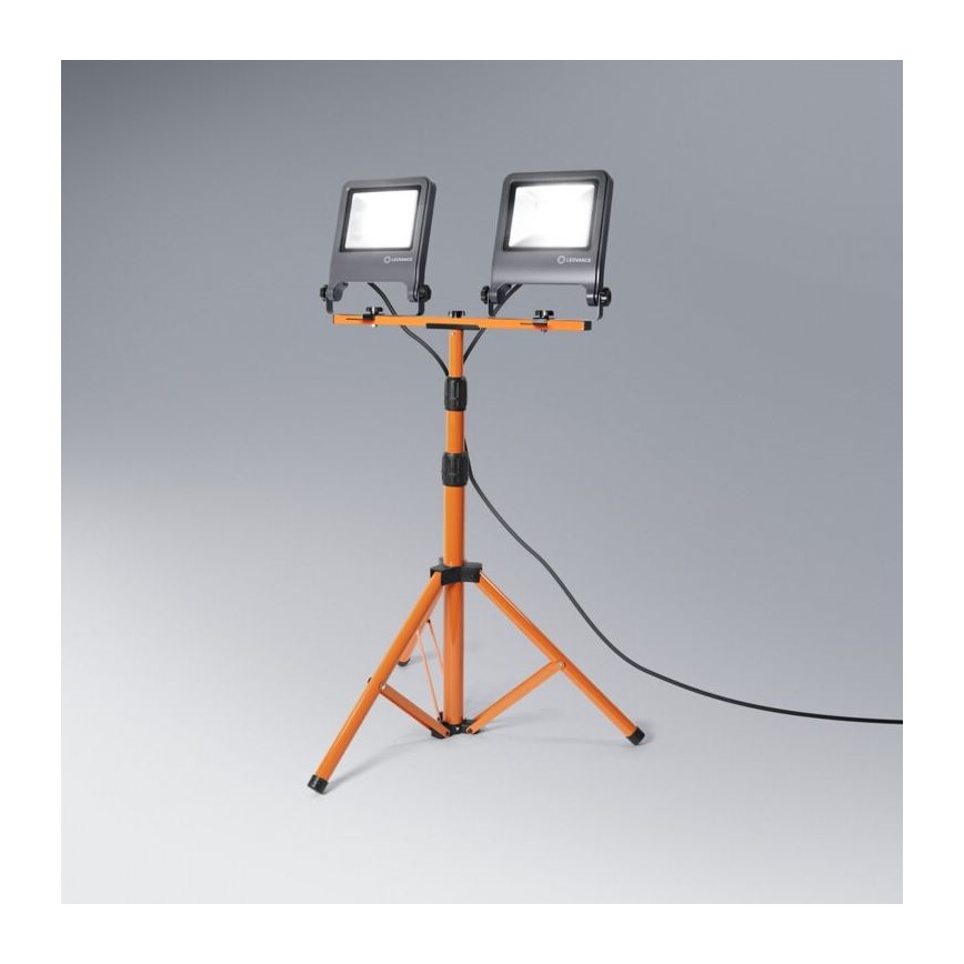 Ledvance - LED-valonheitin kahvalla TRIPOD 2xLED/50W/230V IP65