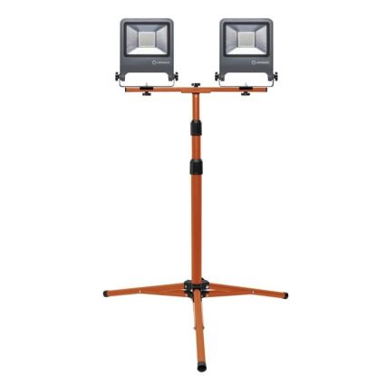 Ledvance - LED-valonheitin kahvalla TRIPOD 2xLED/50W/230V IP65