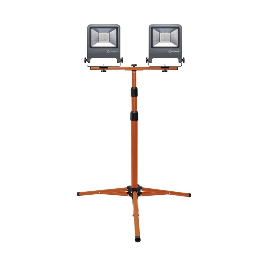 Ledvance - LED-valonheitin kahvalla TRIPOD 2xLED/50W/230V IP65