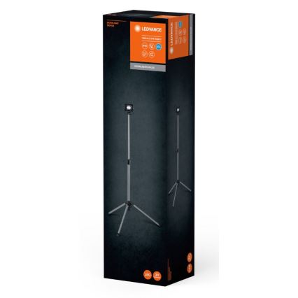 Ledvance - LED-ulkovalonheitin kahvalla WORKLIGHT TRIPOD LED/10W/230V 6500K IP65