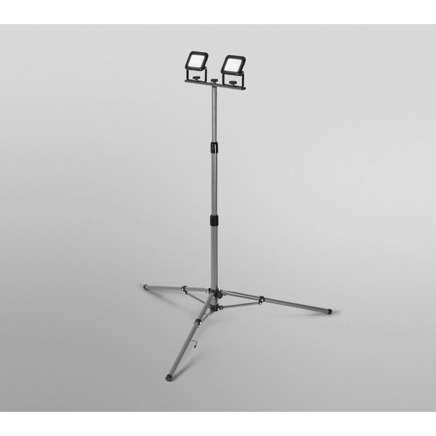 Ledvance - LED-ulkovalonheitin pidikkeen kanssa WORKLIGHT TRIPOD 2xLED/10W/230V 6500K IP65