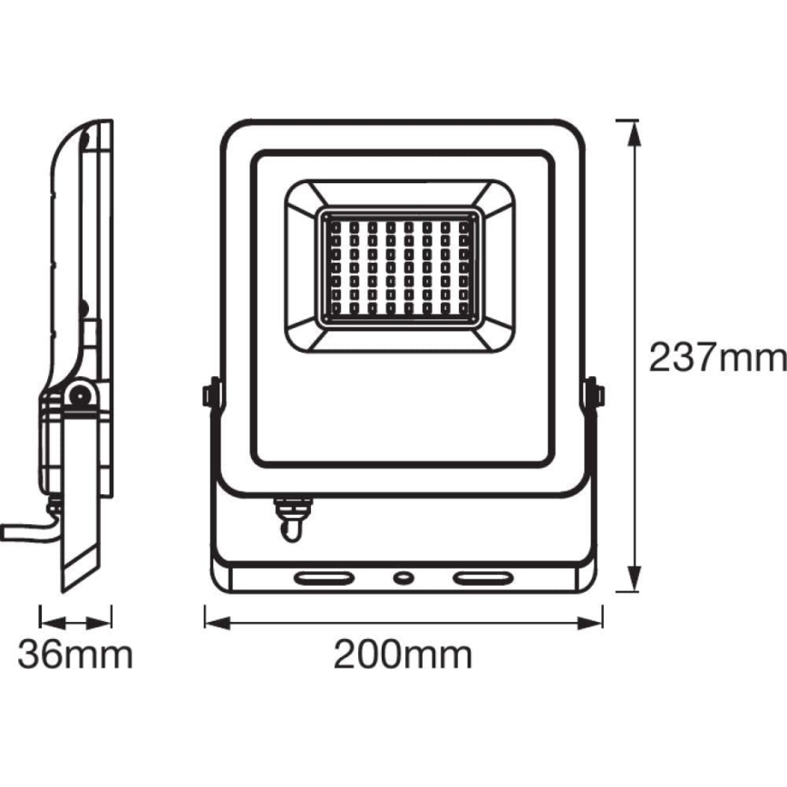 Ledvance - LED-valonheitin SMART+ FLOOD LED/50W/230V IP65 Wi-Fi
