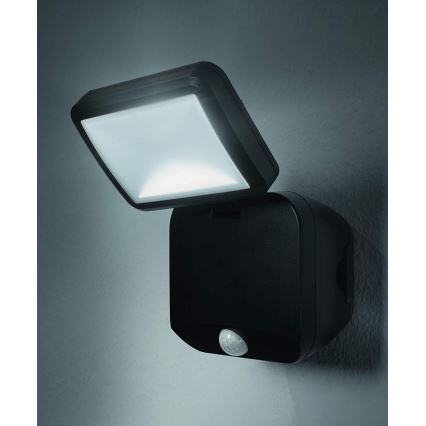 Ledvance - LED-valonheitin ulkoseinään anturilla SPOTLIGHT LED / 4W / 6V IP54