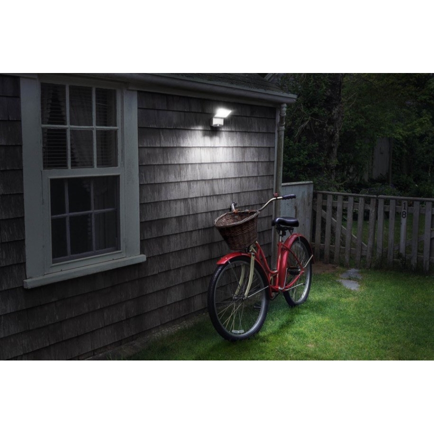 Ledvance - LED-valonheitin ulkoseinään anturilla SPOTLIGHT LED / 4W / 6V IP54