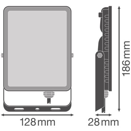Ledvance - LED Valonheitin ulkoseinään FLOODLIGHT LED/30W/230V 6500K IP65