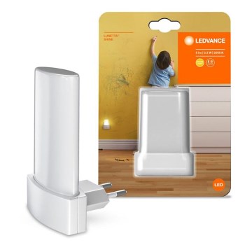 Ledvance - LED-yövalo anturilla LUNETTA LED/0,28W/230V 3000K