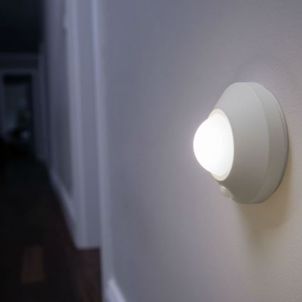 Ledvance - LED-yövalo anturilla NIGHTLUX LED/1,7W/3xAA 4000K