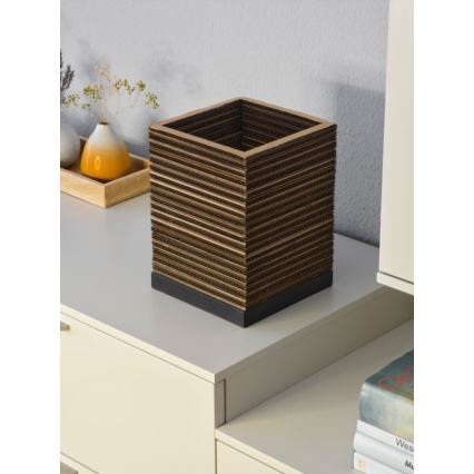 Ledvance - Pöytävalaisin DECOR CARDBOARD 1xE27/15W/230V 20x20 cm