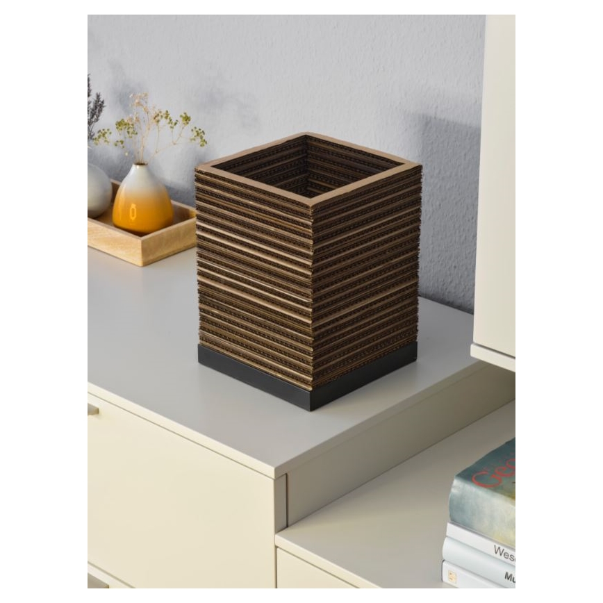 Ledvance - Pöytävalaisin DECOR CARDBOARD 1xE27/15W/230V 20x20 cm