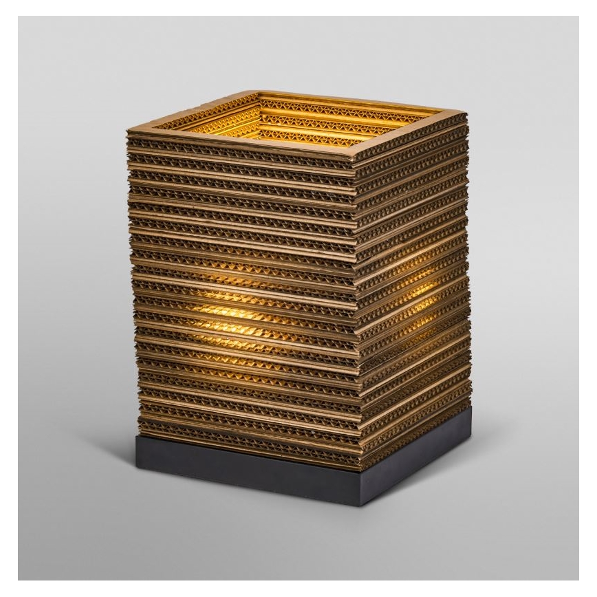 Ledvance - Pöytävalaisin DECOR CARDBOARD 1xE27/15W/230V 20x20 cm