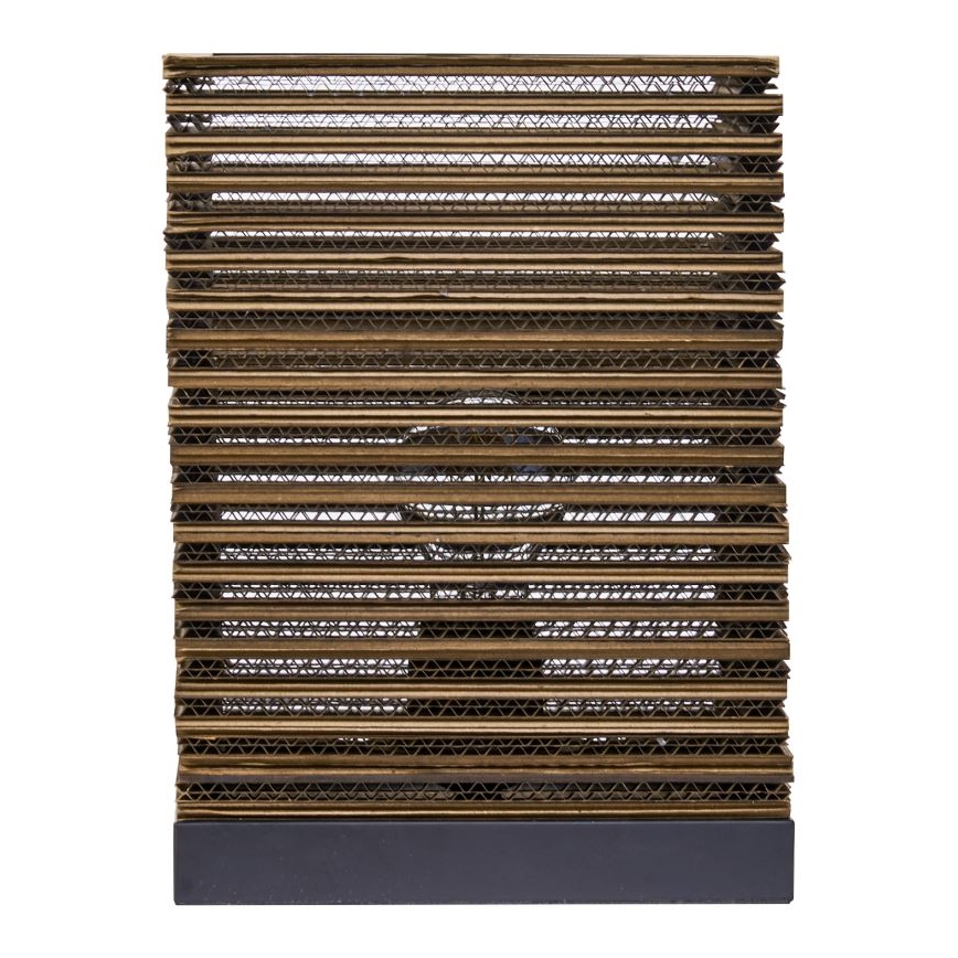 Ledvance - Pöytävalaisin DECOR CARDBOARD 1xE27/15W/230V 20x20 cm
