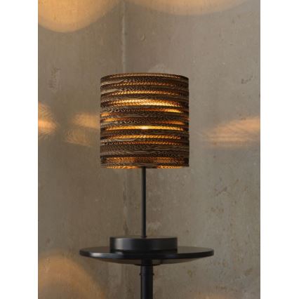 Ledvance - Pöytävalaisin DECOR CARDBOARD 1xE27/15W/230V halkaisija 20 cm