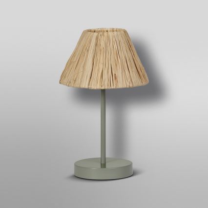 Ledvance - Pöytävalaisin DECOR RAFFIA 1xE27/15W/230V juuttinaru