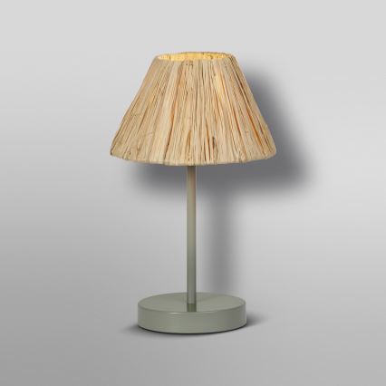 Ledvance - Pöytävalaisin DECOR RAFFIA 1xE27/15W/230V juuttinaru