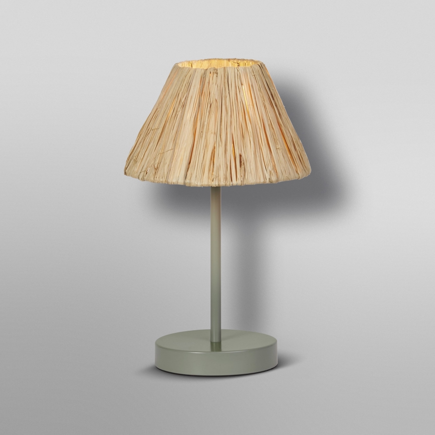 Ledvance - Pöytävalaisin DECOR RAFFIA 1xE27/15W/230V juuttinaru