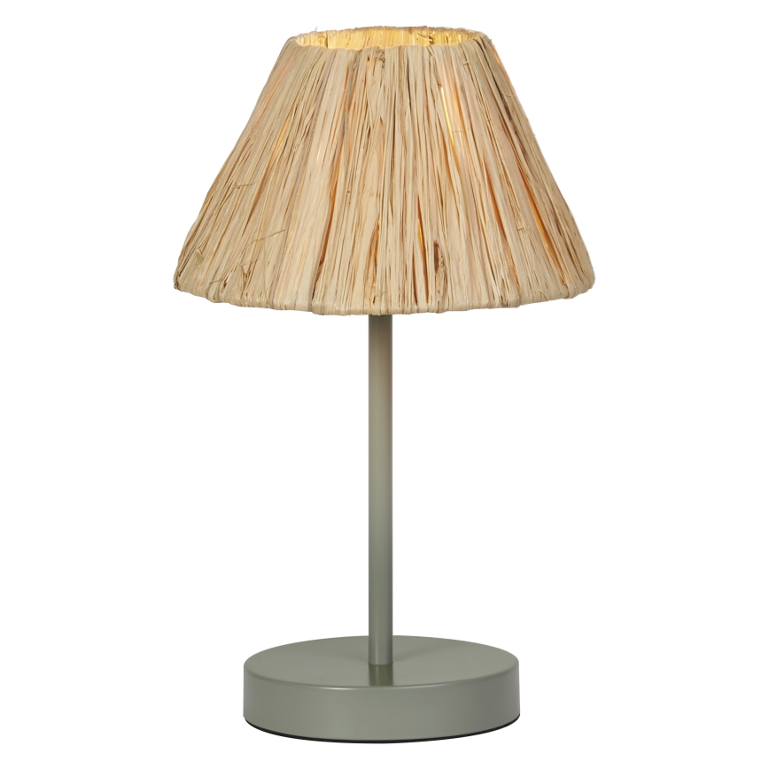 Ledvance - Pöytävalaisin DECOR RAFFIA 1xE27/15W/230V juuttinaru