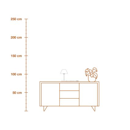 Ledvance - Pöytävalaisin DECOR RAFFIA 1xE27/15W/230V juuttinaru