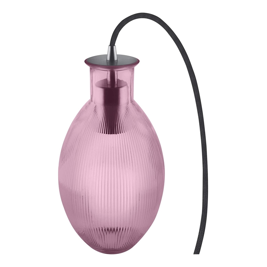 Ledvance - Pöytävalaisin GRAPE 1xE27 / 40W / 230V vaaleanpunainen