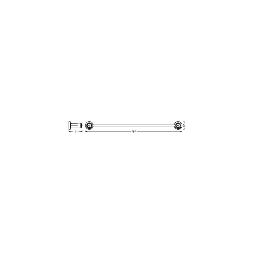 Ledvance - Pyyhepidike LED-taustavalolla IP44