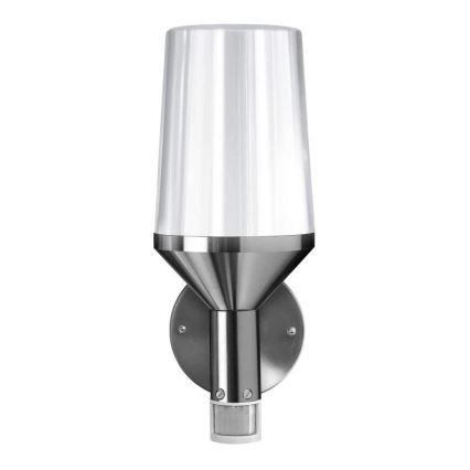 Ledvance - Seinävalaisin anturilla ulkokäyttöön CALICE 1xE27 / 60W / 230V IP44