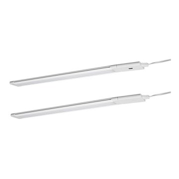Ledvance - SETTI 2x LED  Himmennettävä kaapinalusvalaisin anturilla CABINET  LED / 18W / 230V