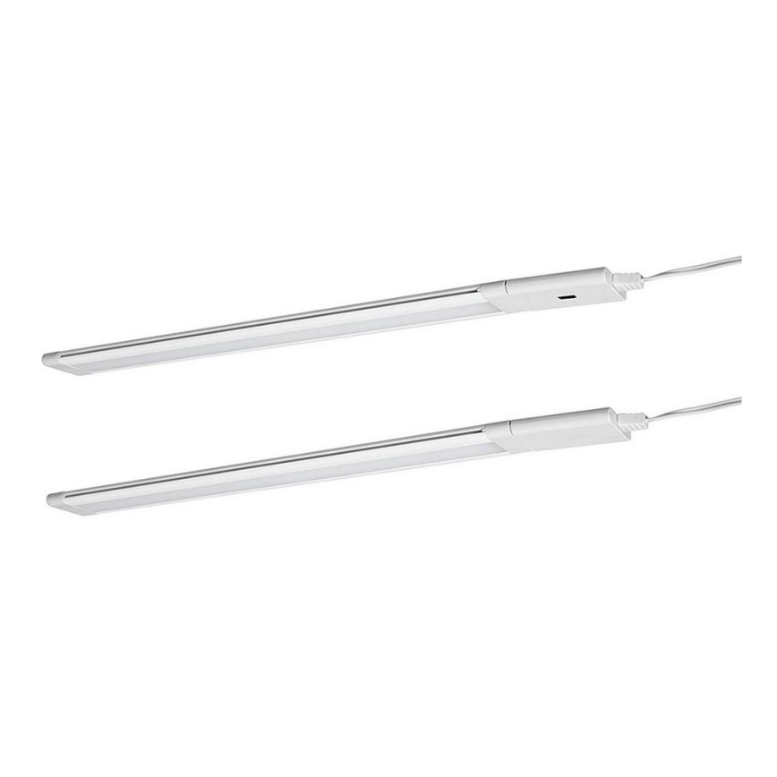 Ledvance - SETTI 2x LED  Himmennettävä kaapinalusvalaisin anturilla CABINET  LED / 18W / 230V