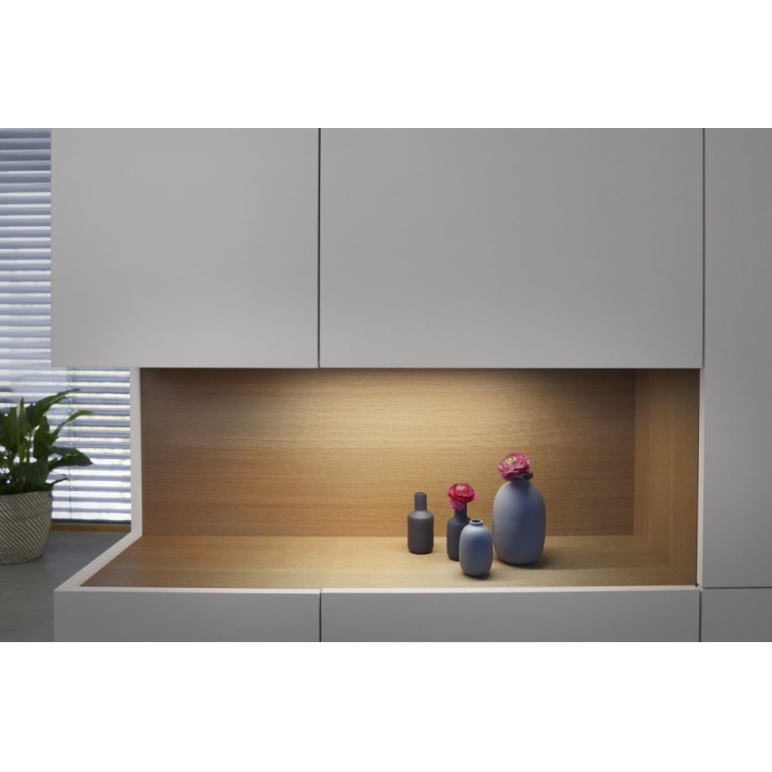 Ledvance - SETTI 2x LED  Himmennettävä kaapinalusvalaisin anturilla CABINET  LED / 18W / 230V