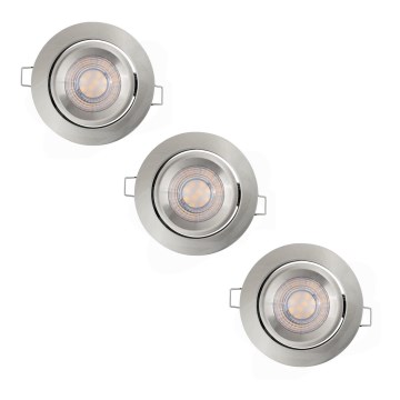 Ledvance - SETTI 3x LED Himmennettävä upotettava valaisin SIMPLE LED/4,9W/230V