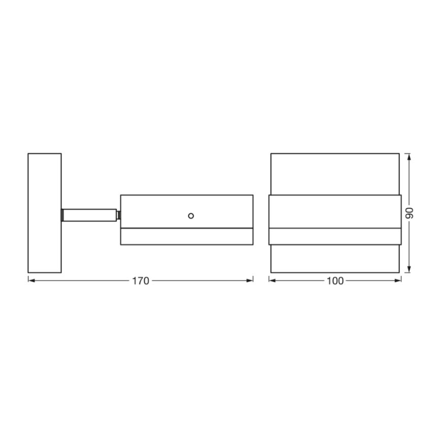 Ledvance - Ulkoseinävalaisin ENDURA CLASSIC 1xGX53/12W/230V IP44