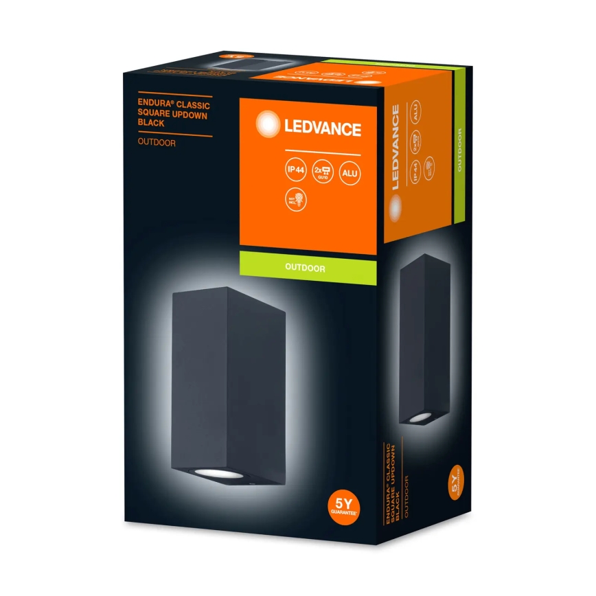 Ledvance - Ulkoseinävalaisin ENDURA CLASSIC 2xGU10/35W/230V IP44