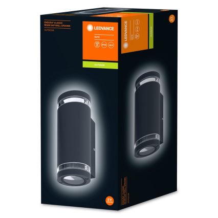 Ledvance - Ulkoseinävalo BEAM 2xGU10/35W/230V IP44