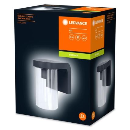 Ledvance - Ulkoseinävalo CASCADE 1xE27/25W/230V IP44