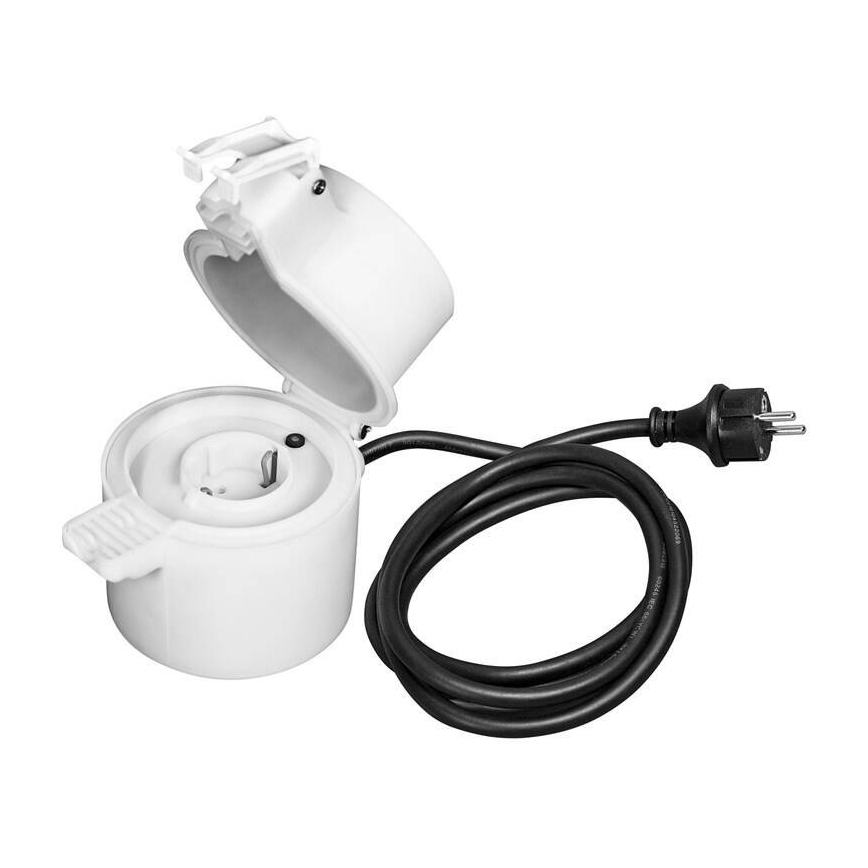 Ledvance - Ulkotila fiksu pistoke SMART+ PLUG SCHUKO 3680W IP44 Wi-Fi