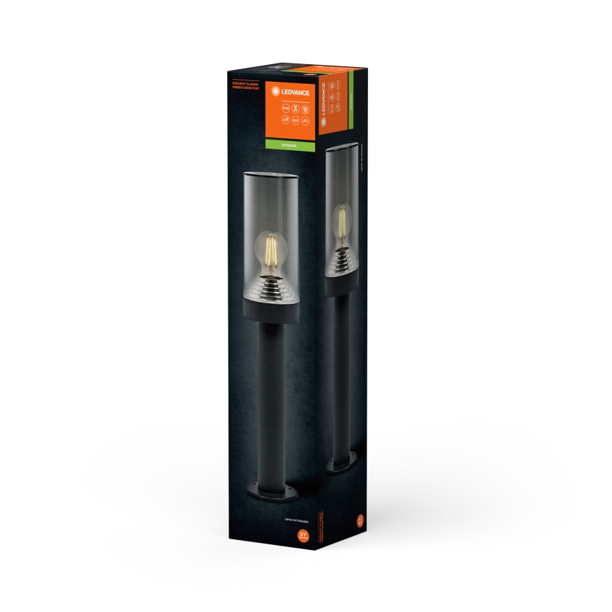 Ledvance - Ulkovalaisin AMBER 1xE27/20W/230V IP44