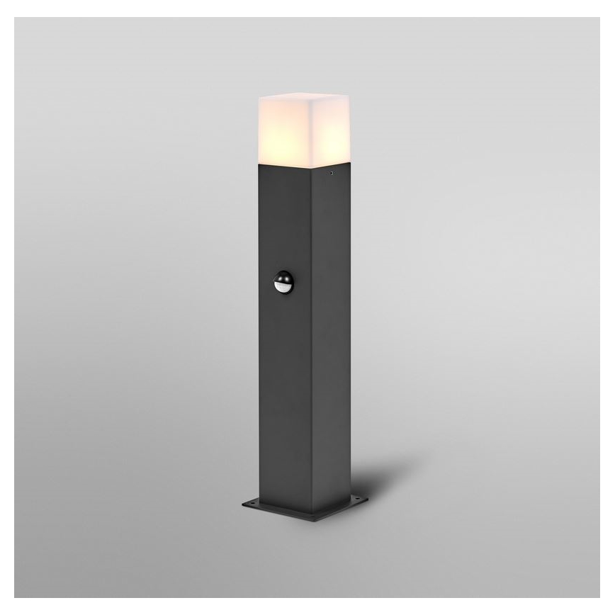 Ledvance - Ulkovalaisin anturilla FIGO SQUARE 1xE27/20W/230V IP44