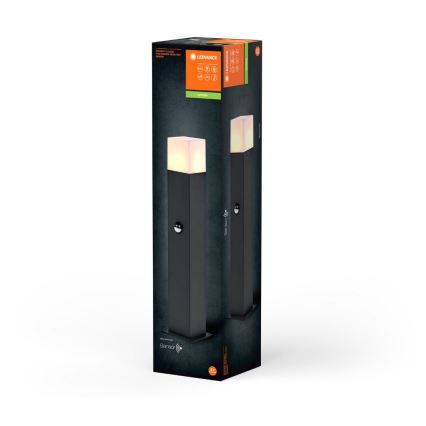 Ledvance - Ulkovalaisin anturilla FIGO SQUARE 1xE27/20W/230V IP44