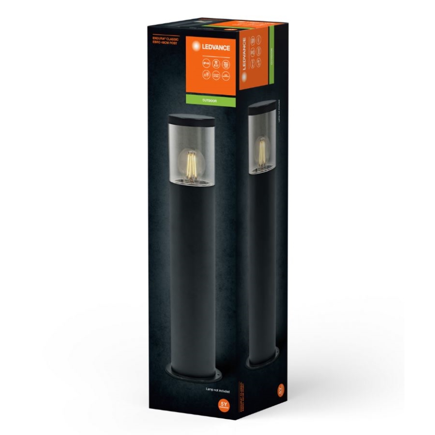 Ledvance - Ulkovalaisin EBRO 1xE27/20W/230V IP44
