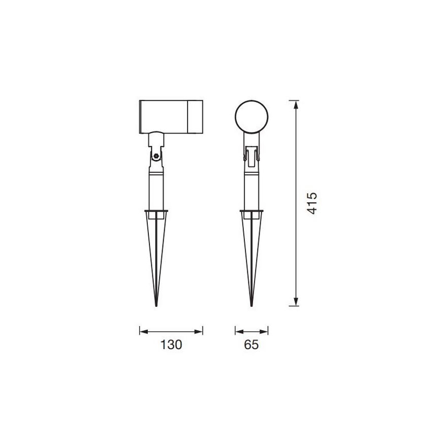 Ledvance - Ulkovalaisin ENDURA CLASSIC 1xGU10/35W/230V IP54