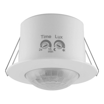 Ledvance - upotettava infrapuna-liiketunnistin FLUSH 230V valkoinen