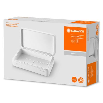 Ledvance - UV-sterilointilaite hengityssuojaimille ja pienille esineille 5W / 5V
