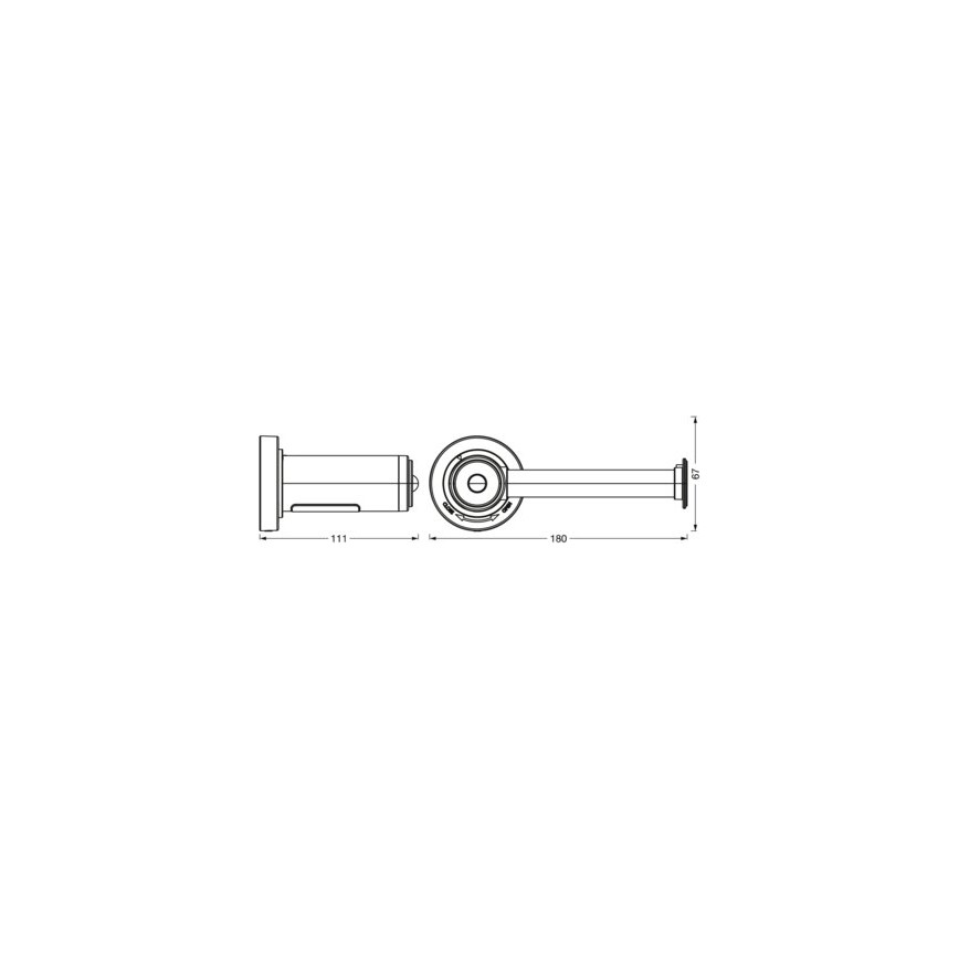Ledvance - WC-paperiteline LED-taustavalolla IP44