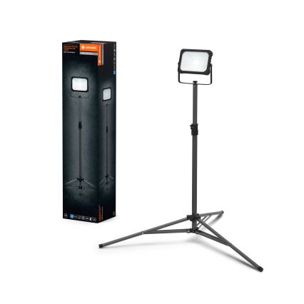 Ledvance - LED himmennettävä työvalon heijastin jalustalla WORKLIGHT TRIPOD LED/20W/3,7V 1500 mAh IP54