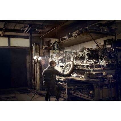 Ledvance - LED-ulkovalaisin jalustalla WORKLIGHT TRIPOD 2xLED/10W/230V 6500K IP65