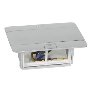 Legrand 54011 - Pistorasiarunko pöydälle POP-UP 4M alumiini