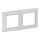Legrand 754032 - Runko kytkimille VALENA LIFE 2P valkoinen/kromi
