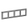 Legrand 754154 - Runko kytkimille VALENA LIFE 4P ruostumaton