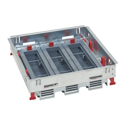 LEGRAND - Lattialaatikko betonille 24 moduulit (12 laitteet 45x45)