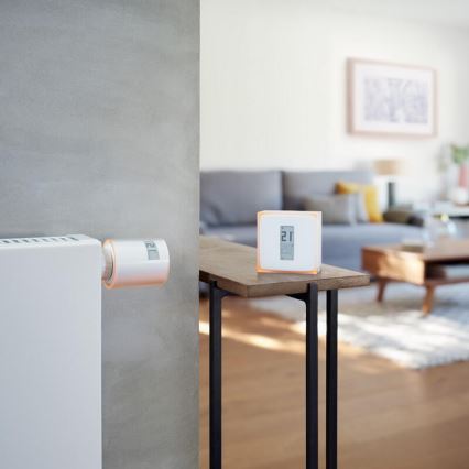 Legrand NVP-PRO - SETTI 2x Älykäs termostaattipää + portti 3V Wi-Fi