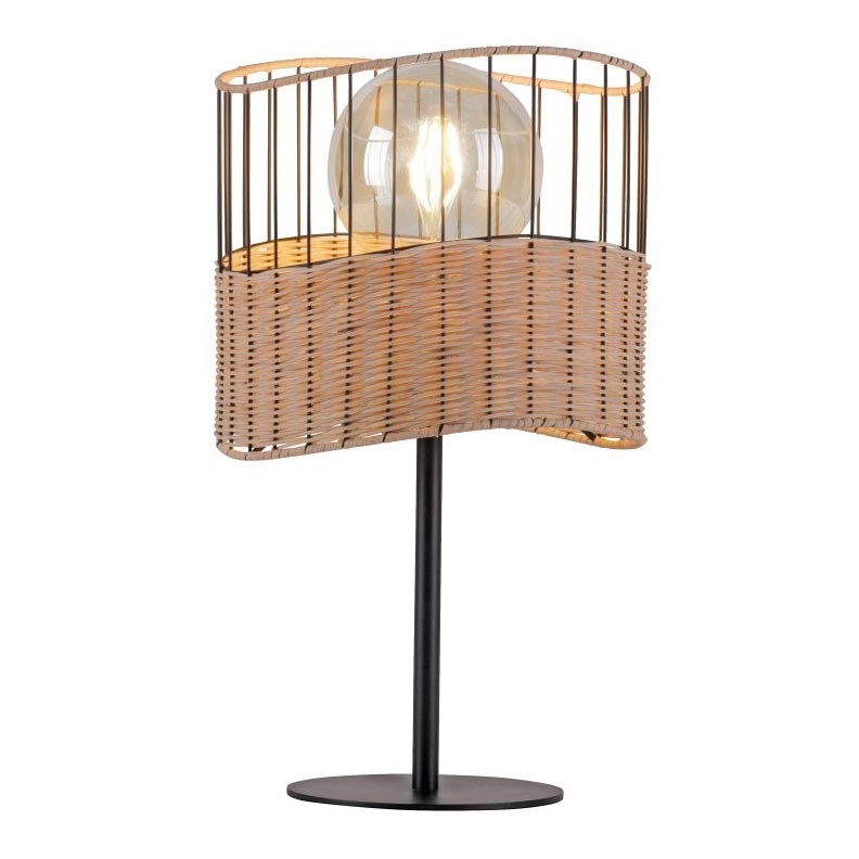 Leuchten Direkt 11150-79 - Pöytälamppu REED 1xE27/60W/230V